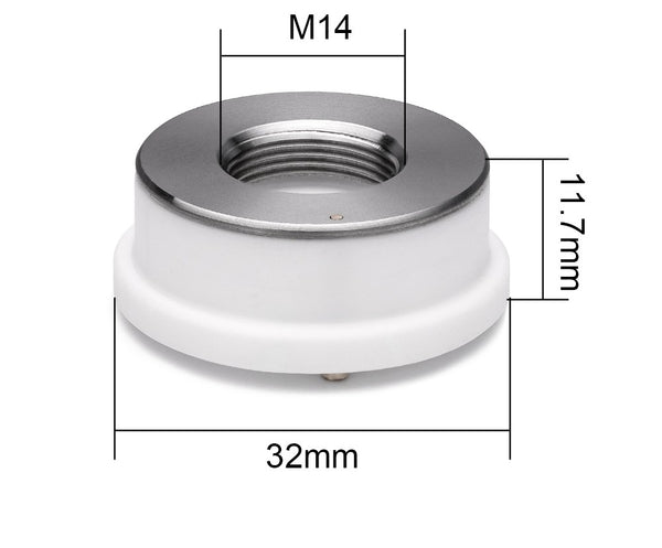 Ceramic Ring D32 M14 RAYTOOLS ORIGINAL